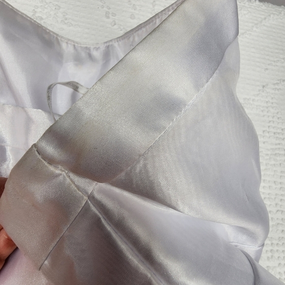 Gunne Sax Sleeveless Mini Ruffled Vintage Prom Dress Size 7 - Picture 12 of 14